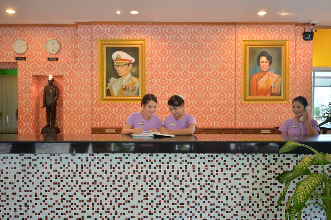 Hotel Lobby  Tri Trang Beach Resort by Diva Management