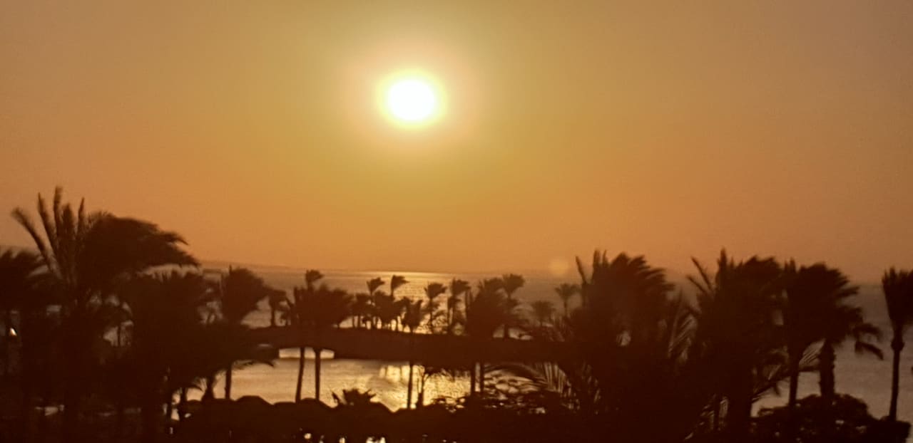 Ausblick Continental Hotel Hurghada