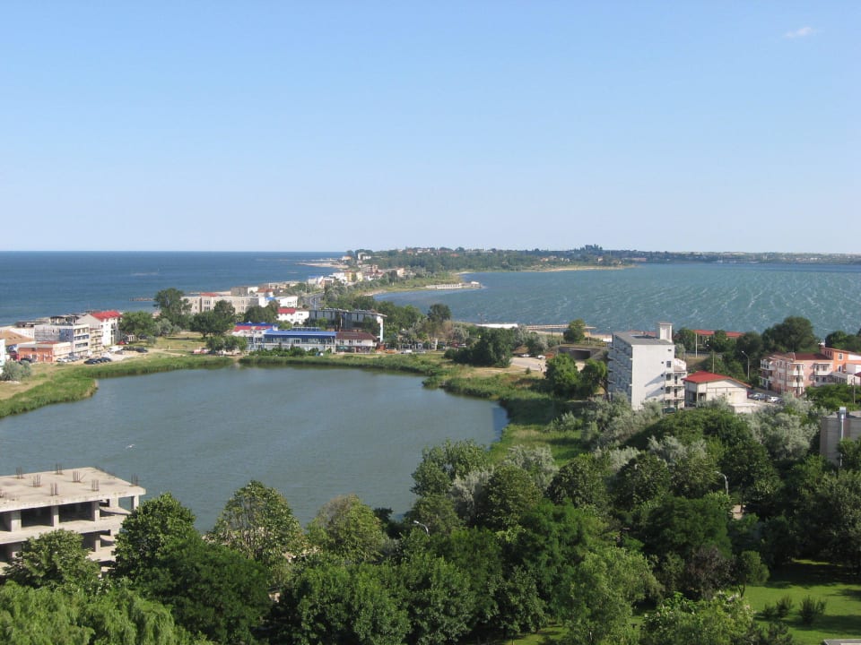 Blick vom Balkon Hotel Europa