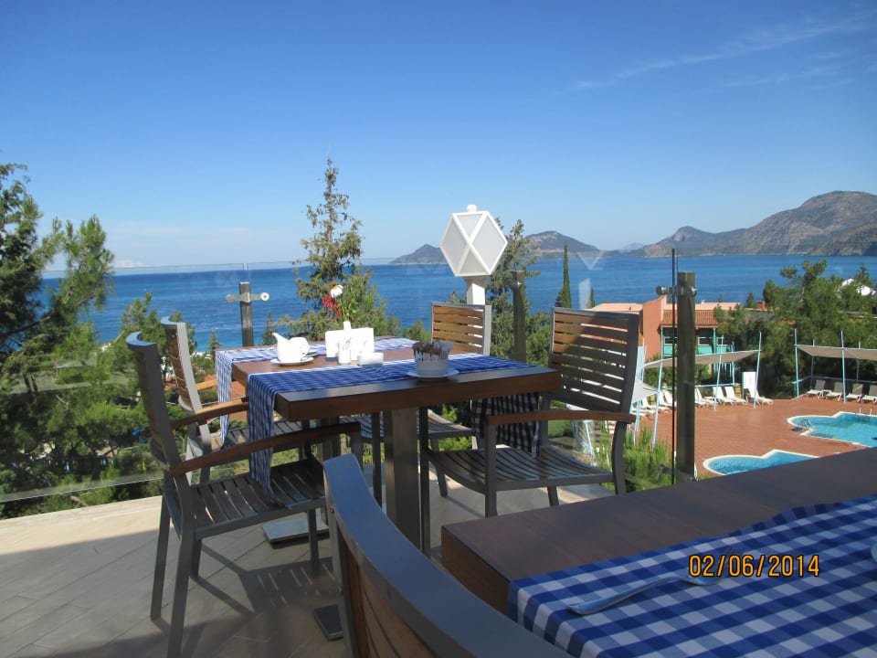 Terrasse im Restaurant Liberty Lykia Adults Only