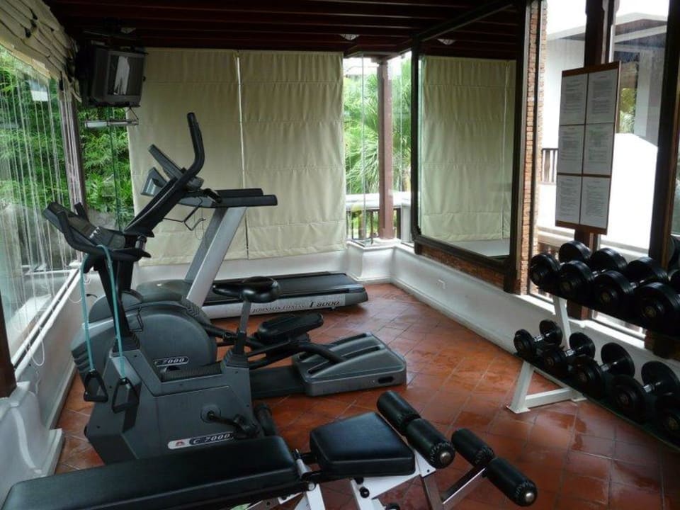Fitnessraum Muang Samui Spa Resort