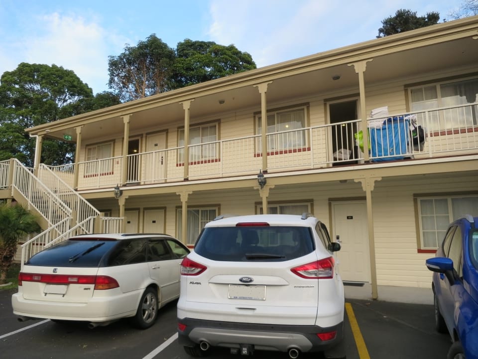 Außenansicht BKs Pioneer Motel