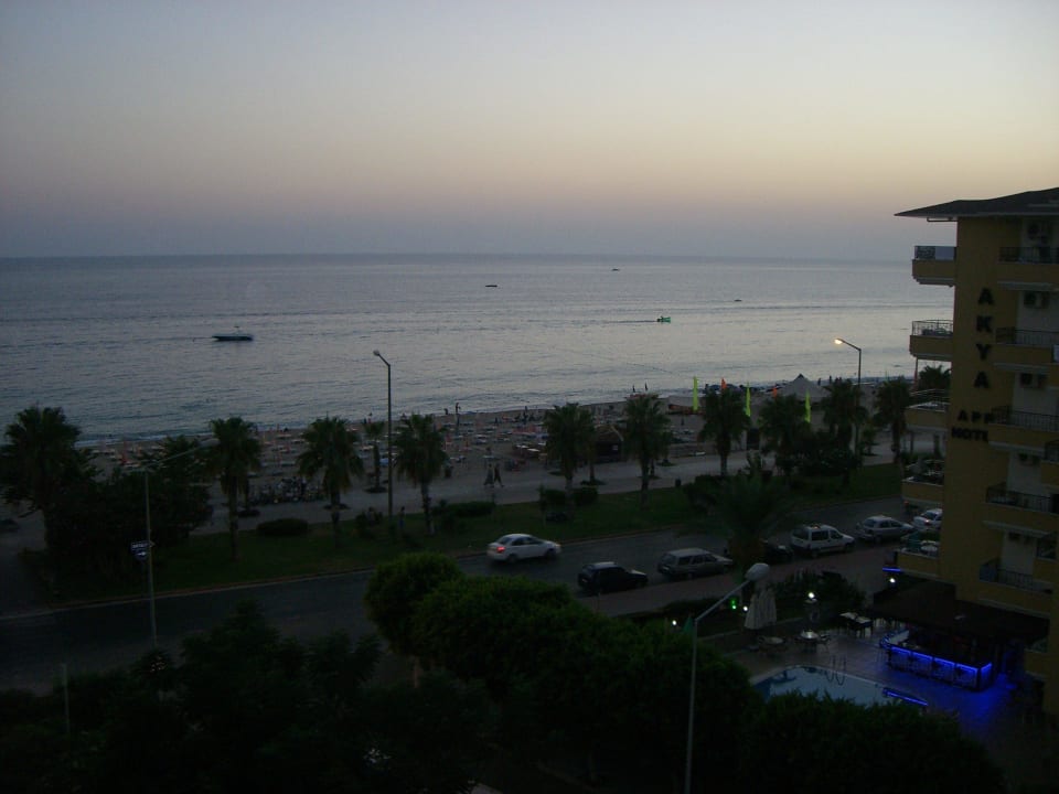 Abends vom zimmer die aussicht Hotel Kleopatra Dreams Beach
