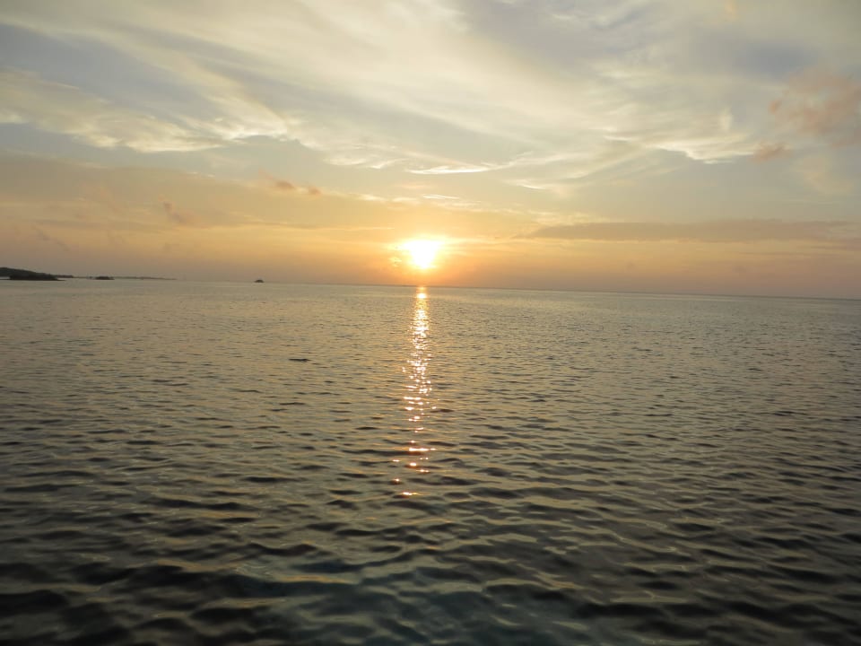 Sonnenuntergang am Strand in Bildern Adaaran Select Hudhuran Fushi - Premium All Inclusive