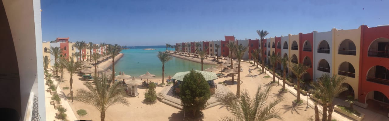 Ausblick von Zimmer B342  Arabia Azur Resort