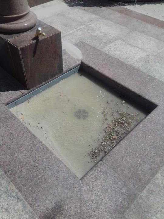 Dusche mit Sand verstopft Emirates Palace Mandarin Oriental