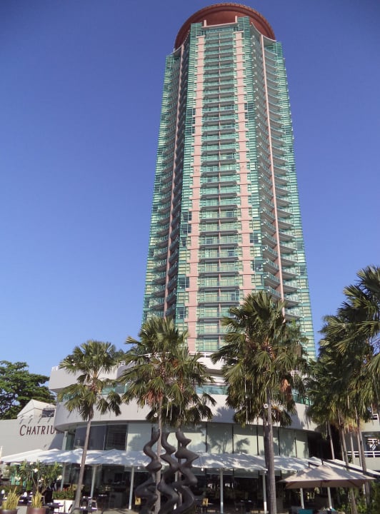 Das Chatrium vom Fluss aus Chatrium Hotel Riverside Bangkok