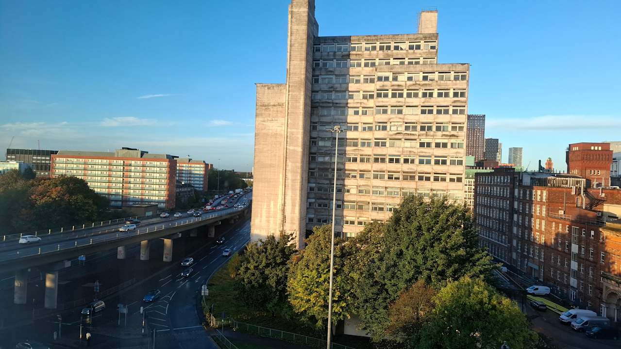 Ausblick Manchester Marriott Hotel Piccadilly