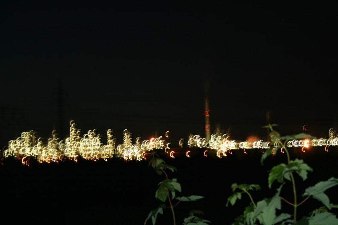 Leuna bei Nacht Landgasthof am Bäumchen