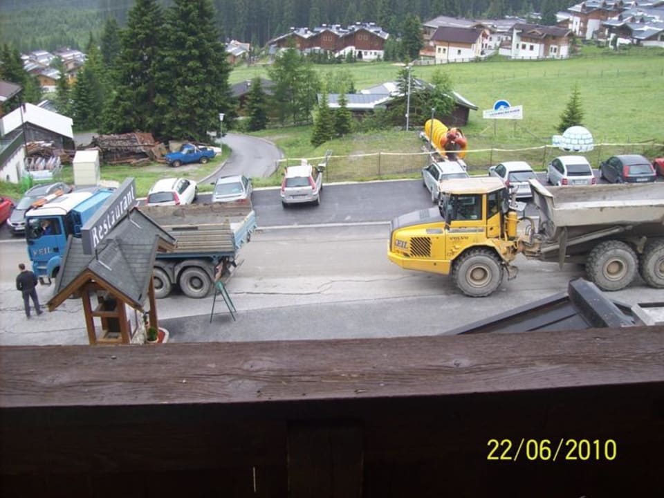 Blick vom Balkon MY ALPENWELT Resort