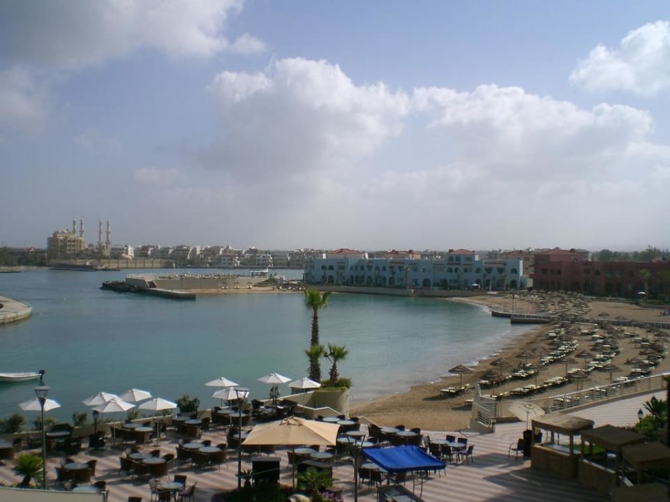 Blick vom Balkon Afamia Resort