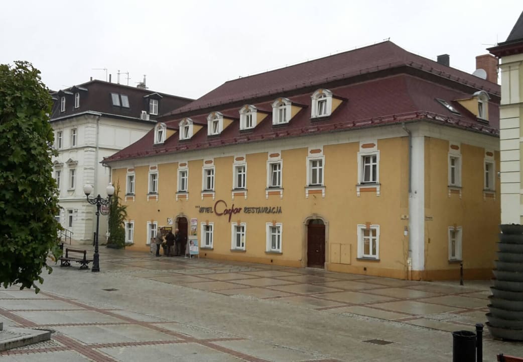 Der Haupteingang Hotel Caspar