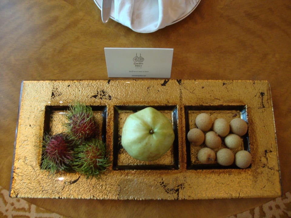 Frische Obstauswahl Emirates Palace Mandarin Oriental