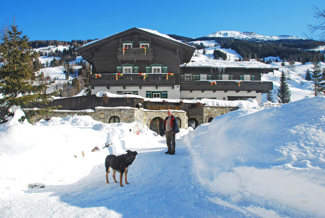 Huis in Winter Appartementhaus Goldgrube