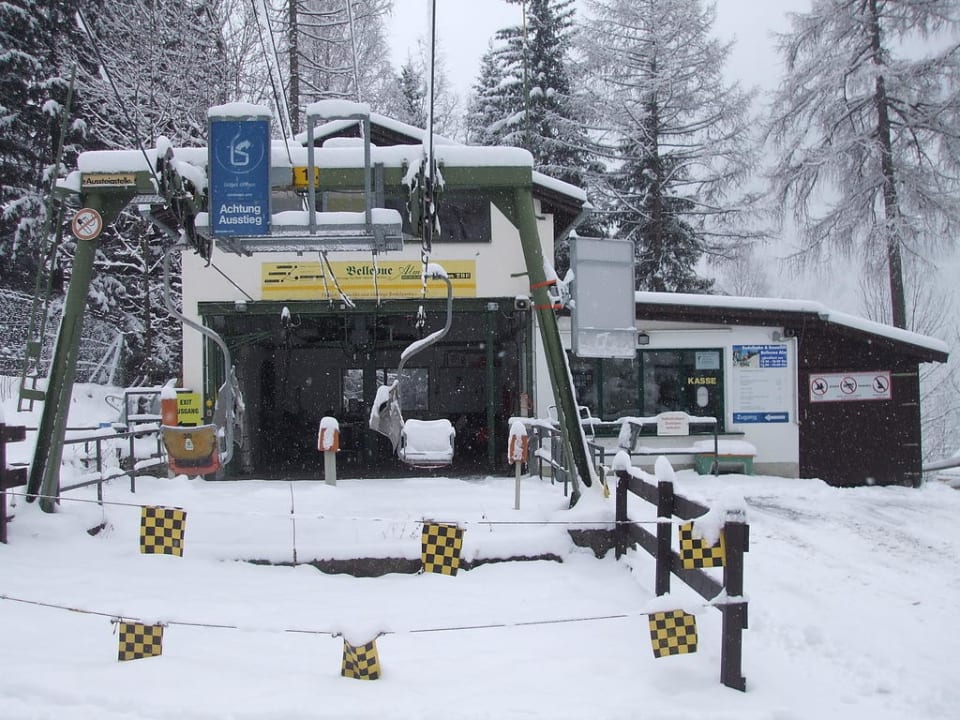 Talstation des Sessellifts hoch zur Bellevue Alm MONDI Bellevue Alm Gastein