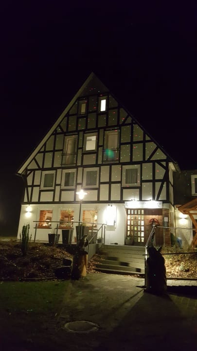 Forellenhof bei Nacht Hotel Forellenhof