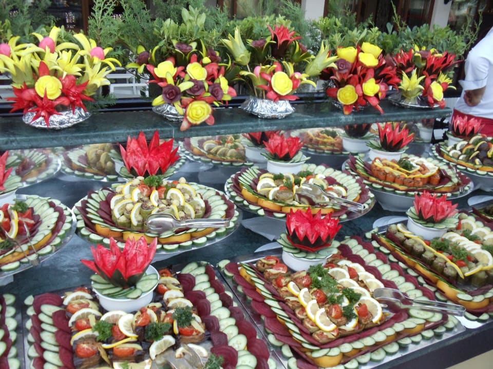Das Buffet während der Turkische Abend Hotel Club Nena