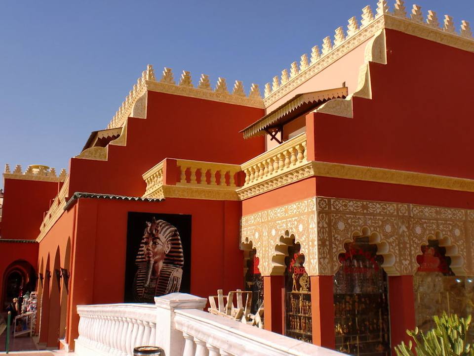 Erstes Geschäft im Hotel Pickalbatros Alf Leila Wa Leila Resort - Neverland Hurghada