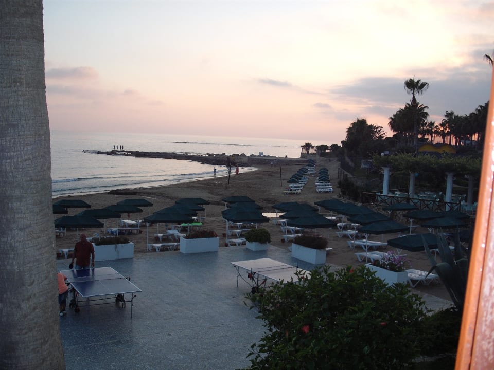 Tischtennis (Ausblick von der Bar zum Strand) Yalihan Aspendos