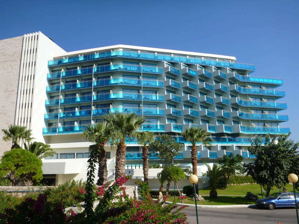Rückseite vom Hotel Hotel Calypso Beach