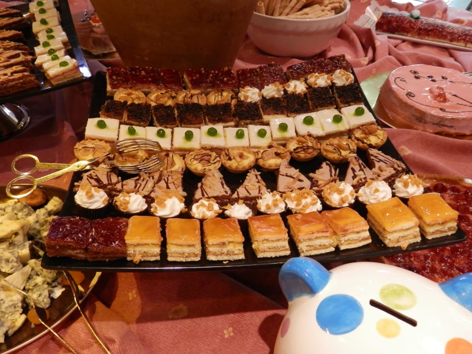 Ein Teil der Nachspeisen Valentin Reina Paguera