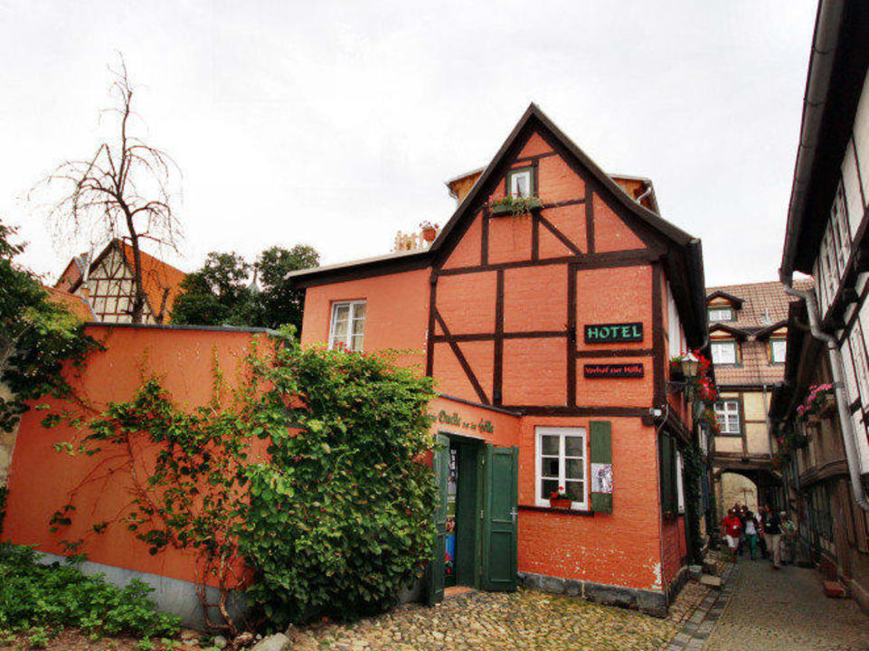 In der Schuhstraße Fachwerkhotel Vorhof zur Hölle
