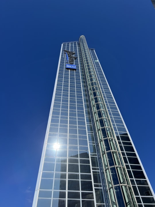 Außenansicht Radisson Blu Plaza Hotel