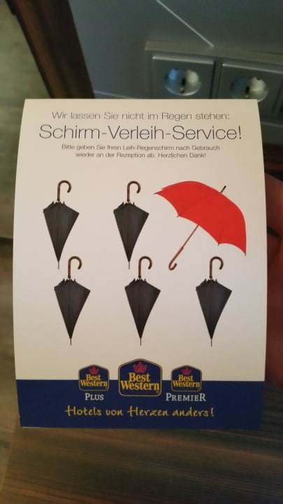 Schirmservice-Info B&B HOTEL Mannheim-City