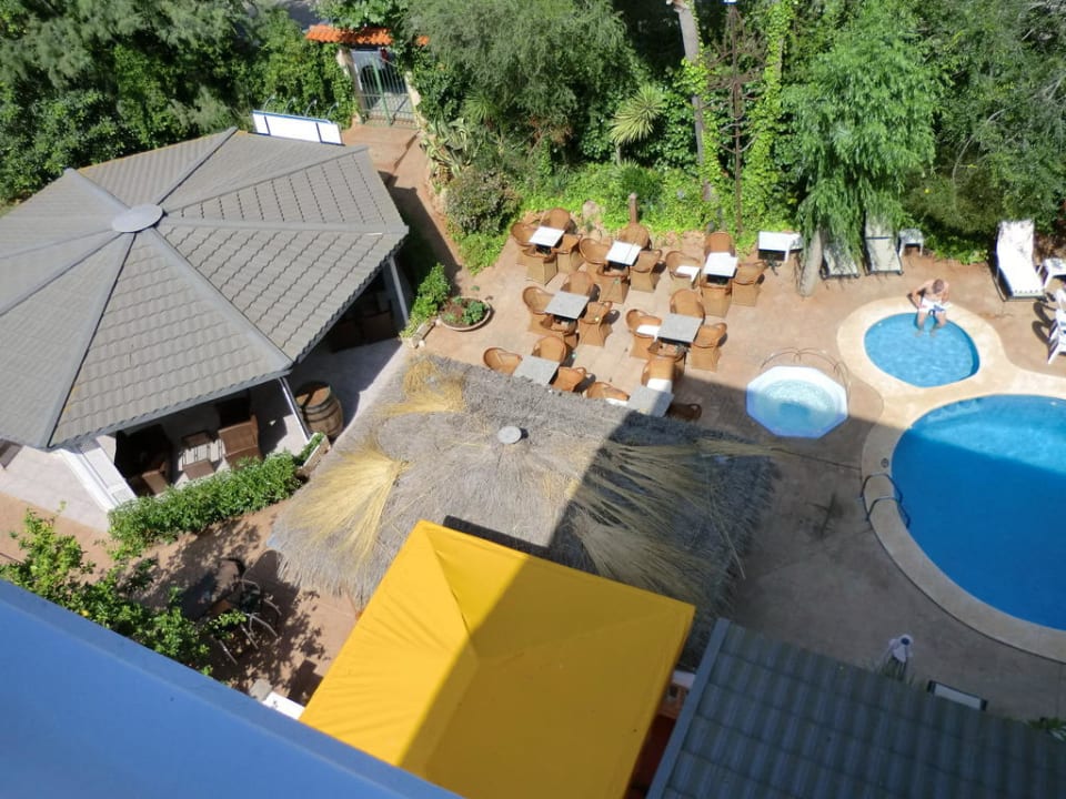 Blick vom großen Balkon der Suite Mallorca GR Mayurca Hotel