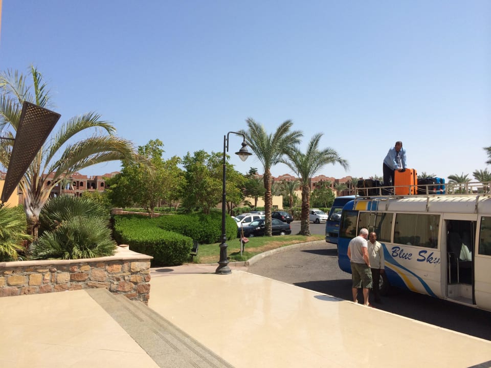 Platz vor Hotel  Stella Garden Resort & Spa, Makadi Bay