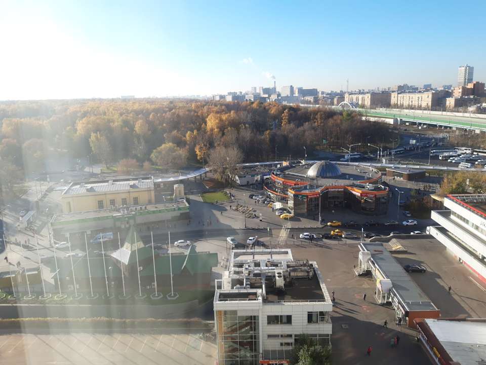 Ausblick Izmailovo Alfa Hotel