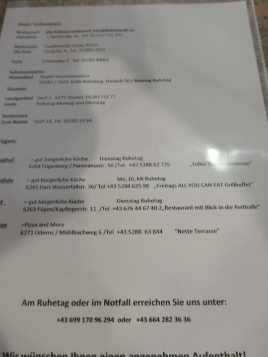 Sonstiges Pension Alpenhof