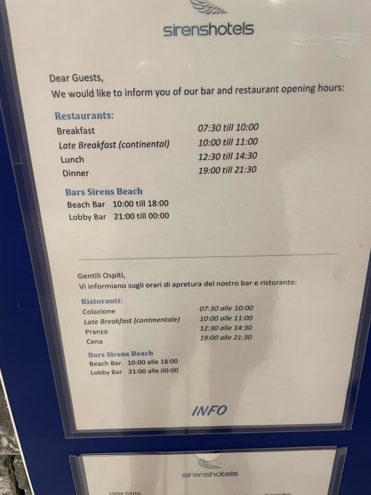 Sonstiges Calimera Sirens Beach