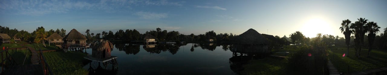 Panoramaaufnahme Hotel Village Guama