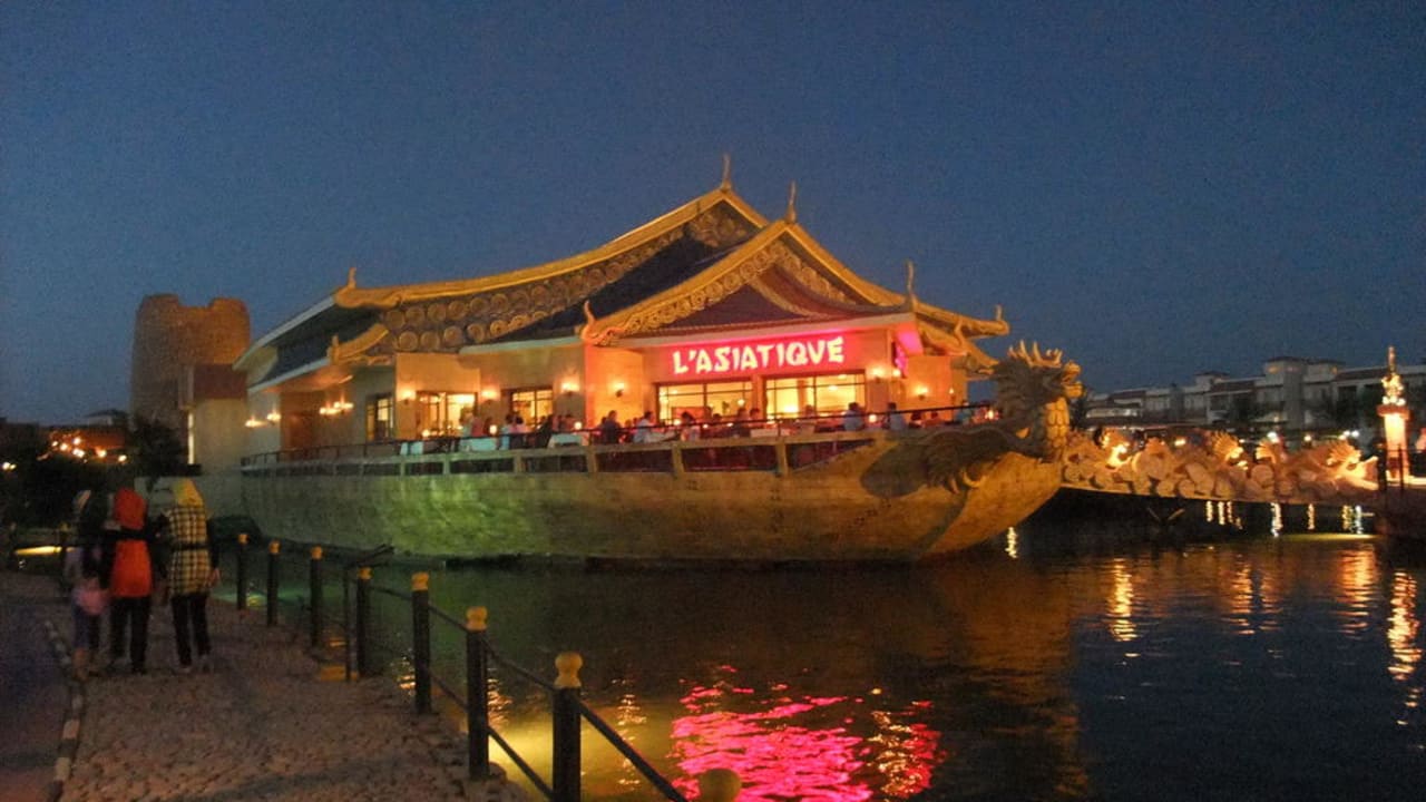 Asia Restaurant am Abend Pickalbatros Dana Beach Resort - Hurghada