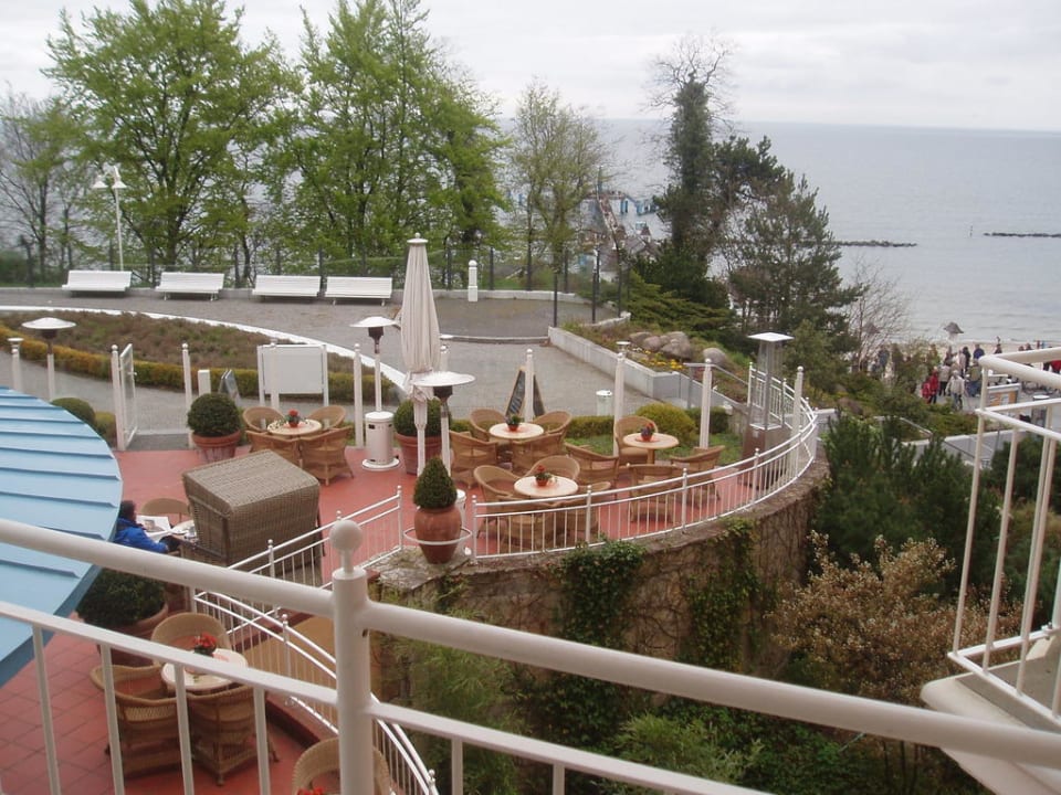 Blick auf die Ostsee Hotel Kurhaus Sellin