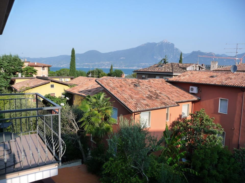 Blick vom Balkon Hotel Al Caminetto