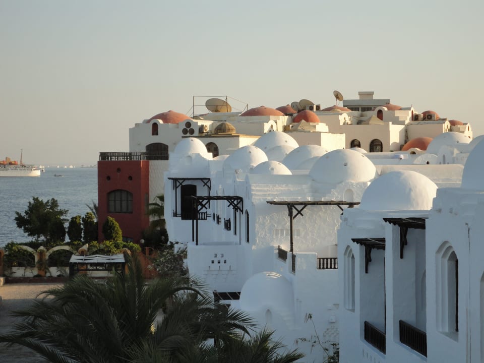 Blick von der Shisha Bar Arabella Azur Resort