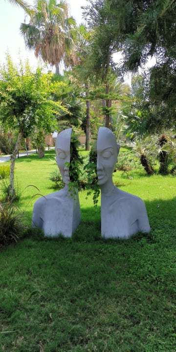 Gartenanlage Balmy Beach Resort Kemer