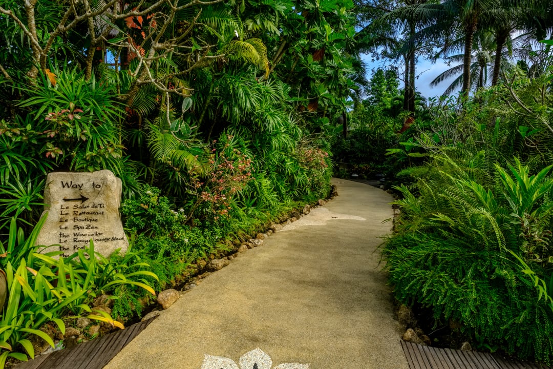 Gartenanlage Zazen Boutique Resort & Spa