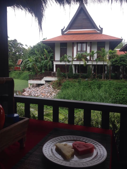 Blick vom Reataurant Hotel The Legendha Sukhothai Resort