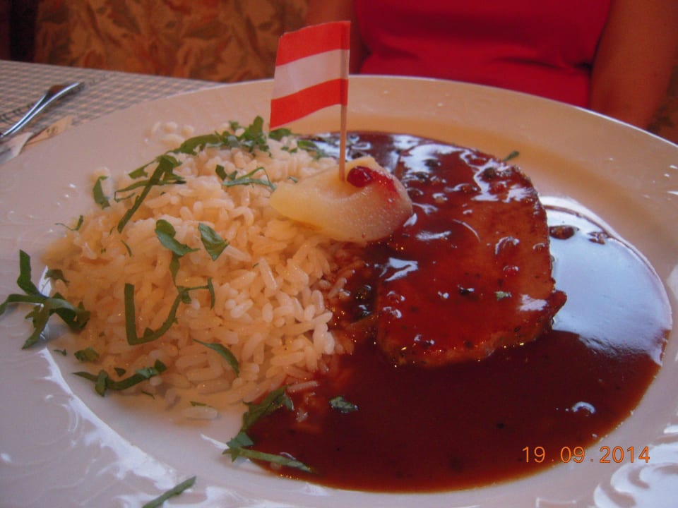 Hauptspeise Panoramahotel Talhof Garni