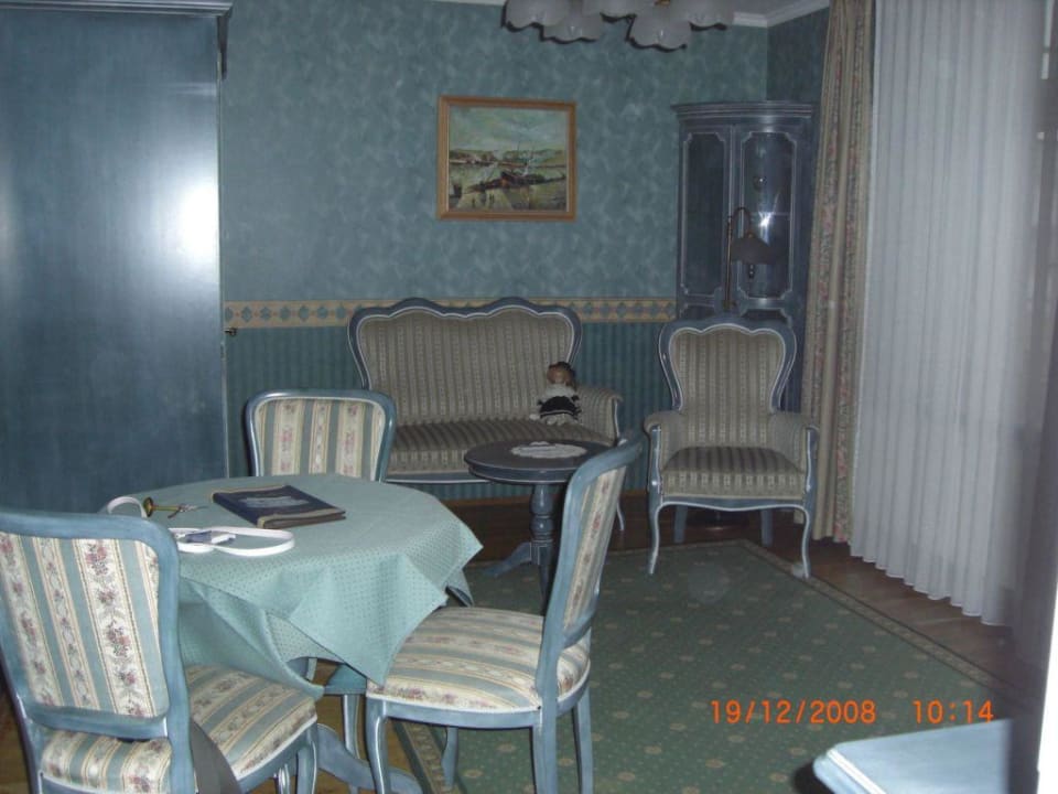 Wohnzimmer Ferienwohnungen Villa Monbijou