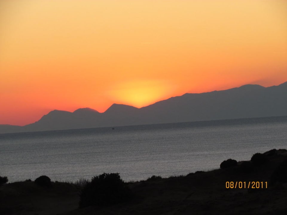 Sonnenuntergang Trendy Aspendos Beach Hotel