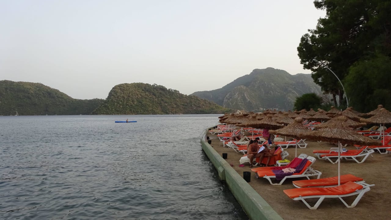 Strand am Abend Grand Yazici Club Marmaris Palace