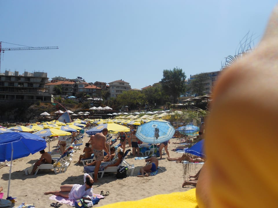Strand, meist bulgarische Nationalität Hotel Selena Star