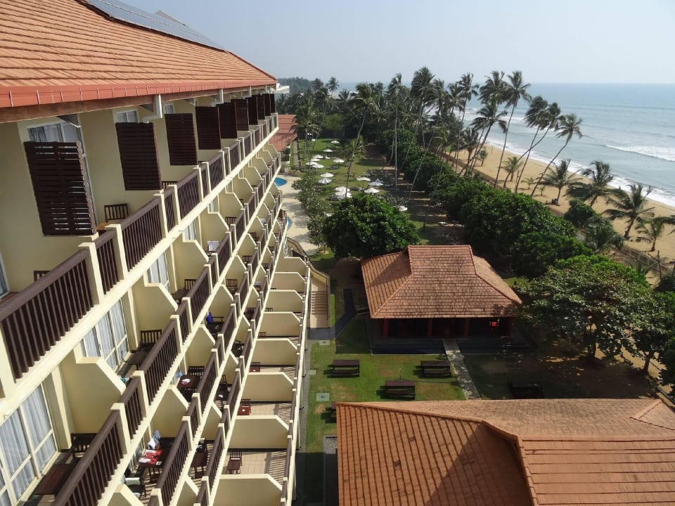 Ausblick vom Haupthaus Turyaa Kalutara