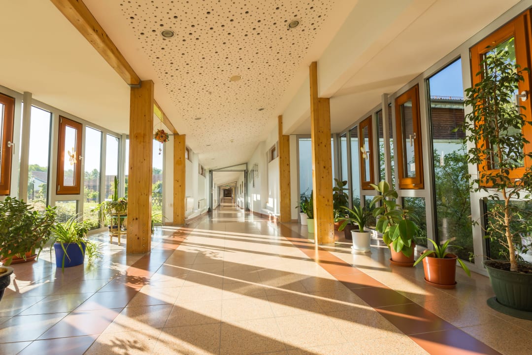 Flur zu den Appartements Ferienland Salem