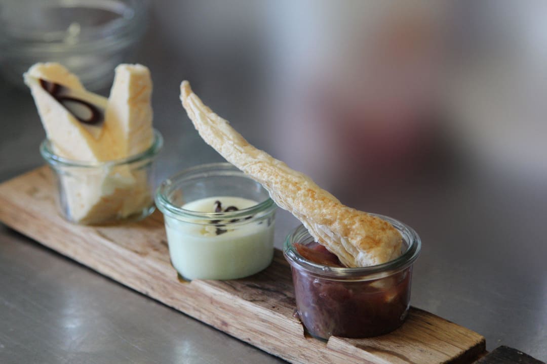 Dessert auf der Daube Park Hotel