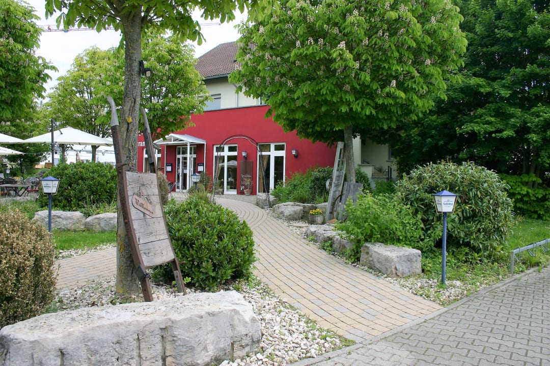 Außenansicht Gästehaus am Wasserpark